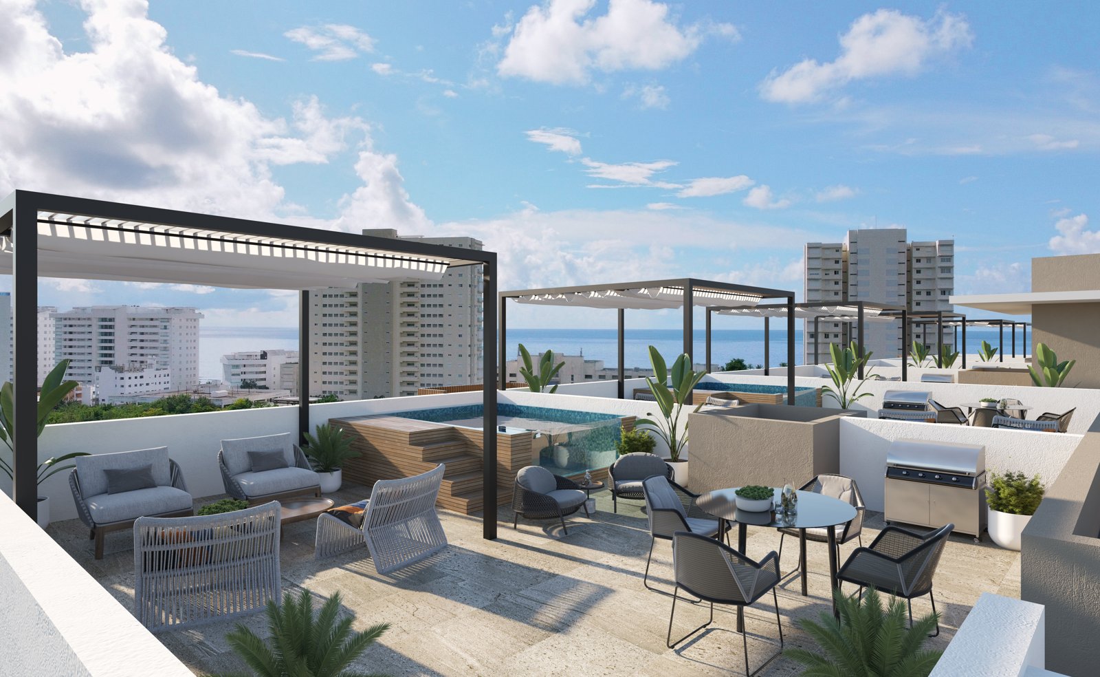 Caribbean coastal residences